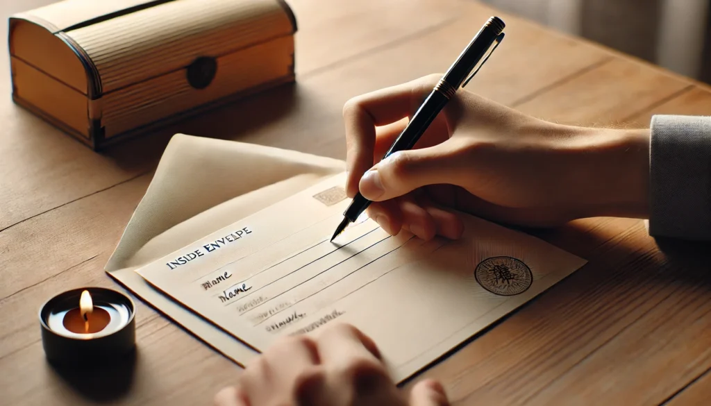 中袋はボールペンを使っても問題ない理由