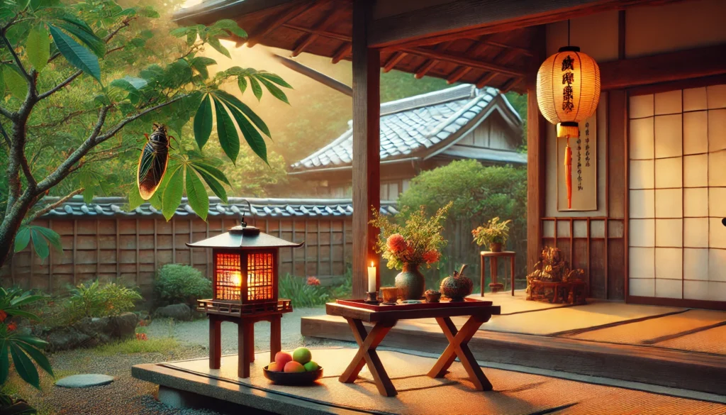 新盆やお盆に添えるメッセージの例文