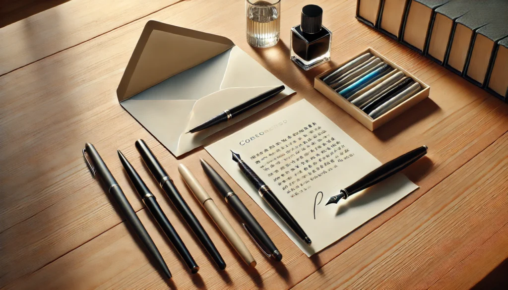 正しい書き方と中袋に適したペンの種類