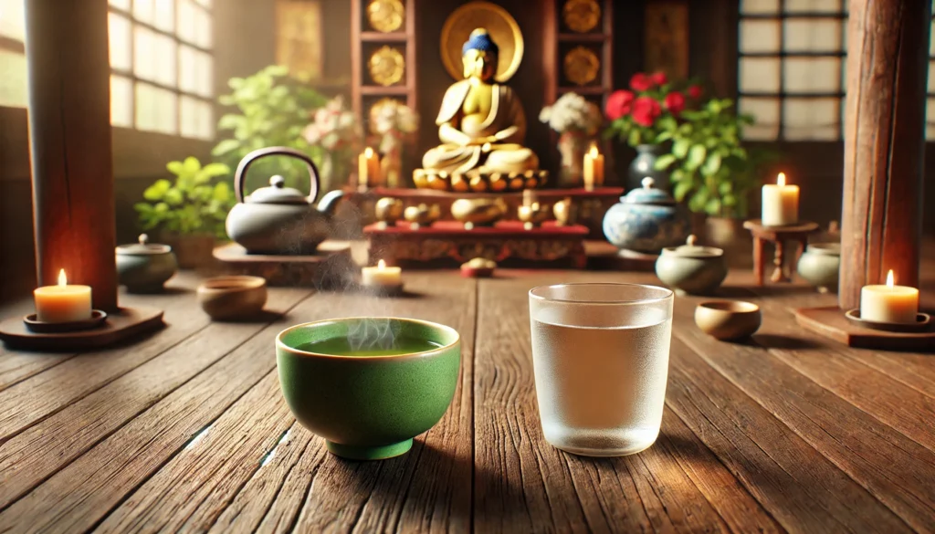 お茶とお水の違いの宗教的な解釈