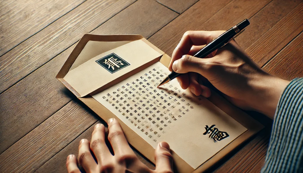 筆ペンがなくボールペンしかない時の対処