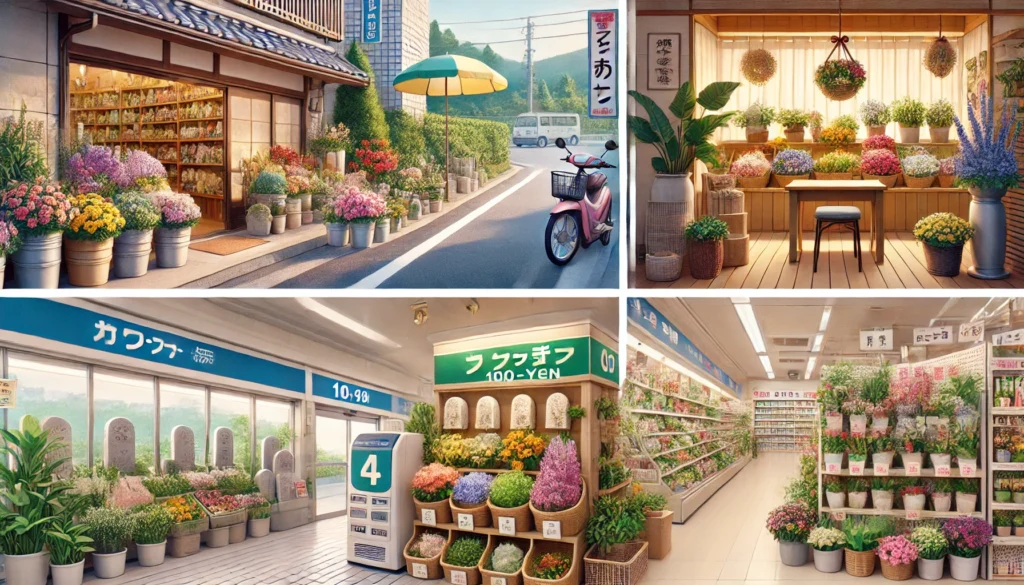 墓参りの花はどこで買うのが一般的か