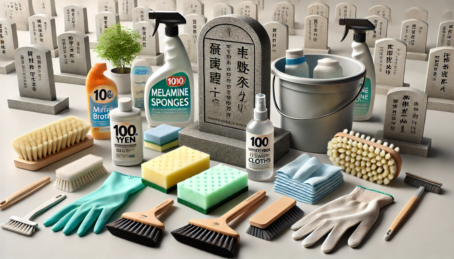 100均で揃う！お墓掃除グッズおすすめと効果的な掃除手順