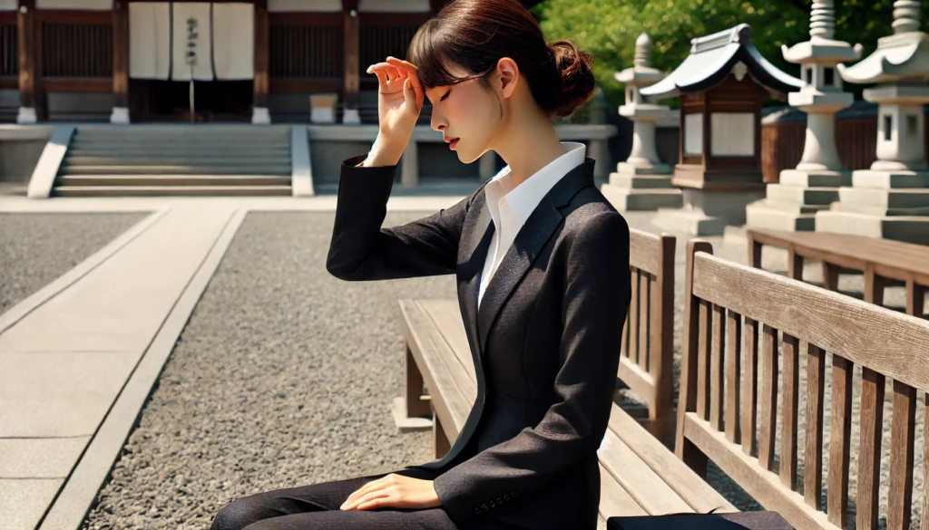 初盆の服装で、女性の夏のパンツスタイルの選択肢