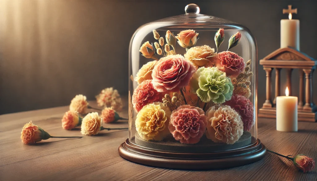 造花に抵抗があるなら「プリザーブドフラワー」という選択も