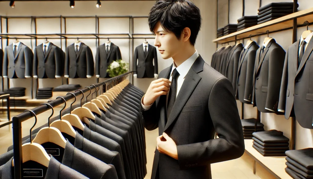 メンズ向け夏用喪服の選び方