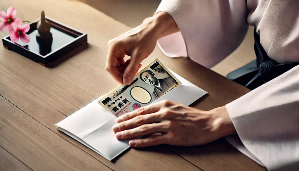 基本的な香典袋へのお金の入れ方