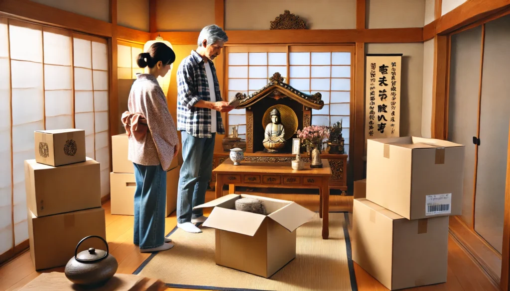 引っ越しに伴う位牌の整理と対応