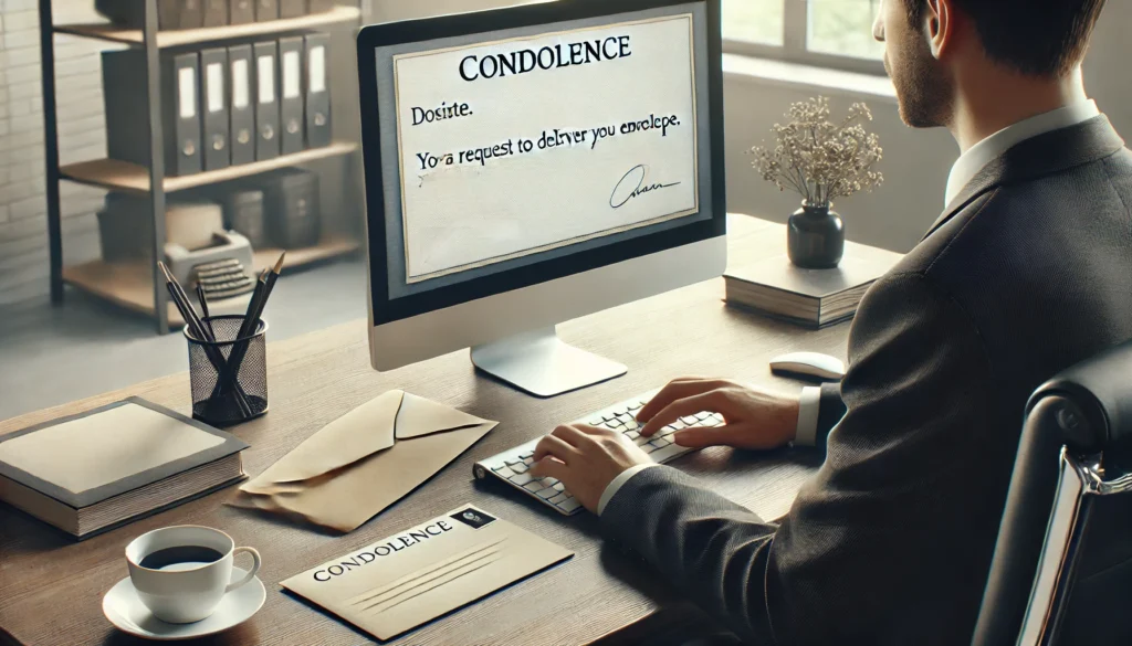 代理をお願いするメールの作成法