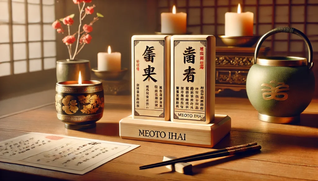 夫婦位牌の魂入れについて