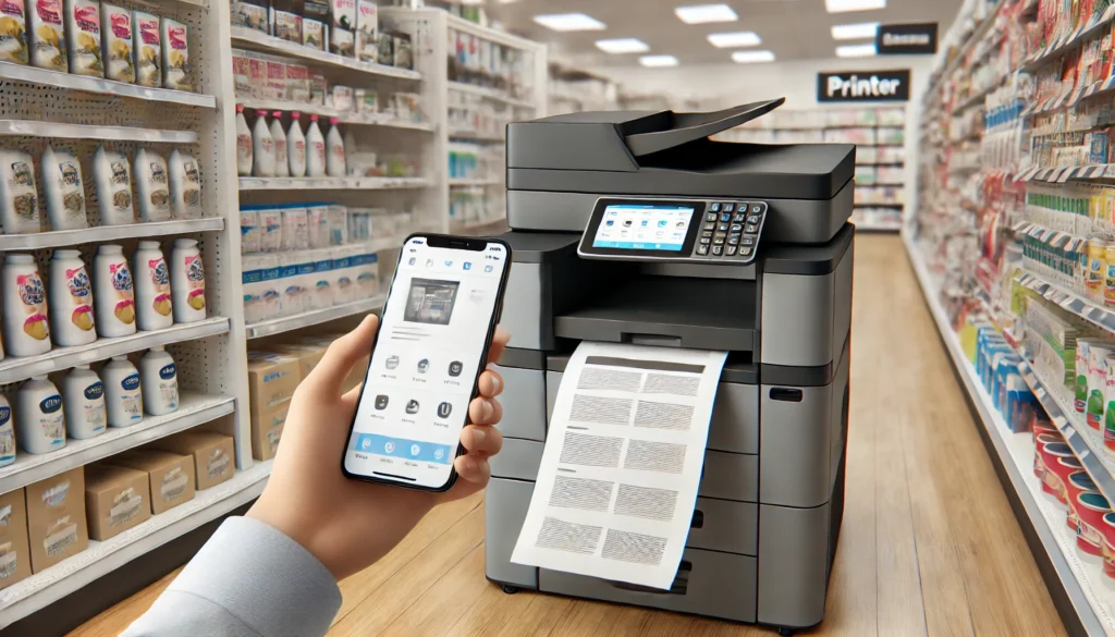 スマホで作ってコンビニで印刷する手順