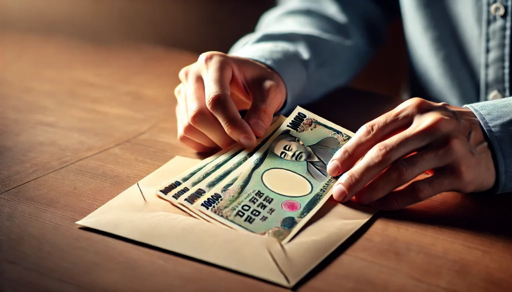 千円札5枚を包む場合のマナー