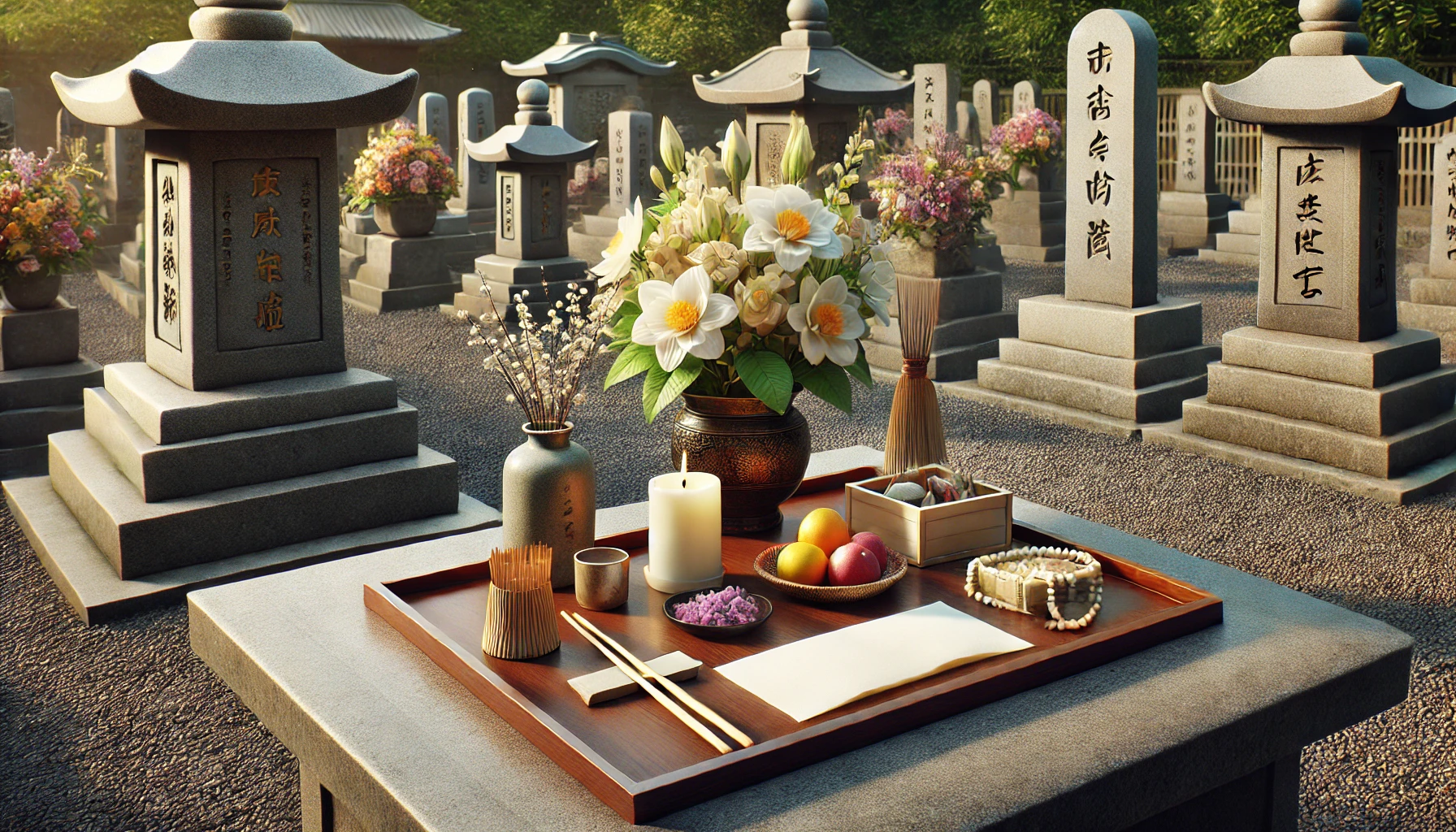お墓のお供え物の置き方｜直置きはNG？恥をかかない新常識