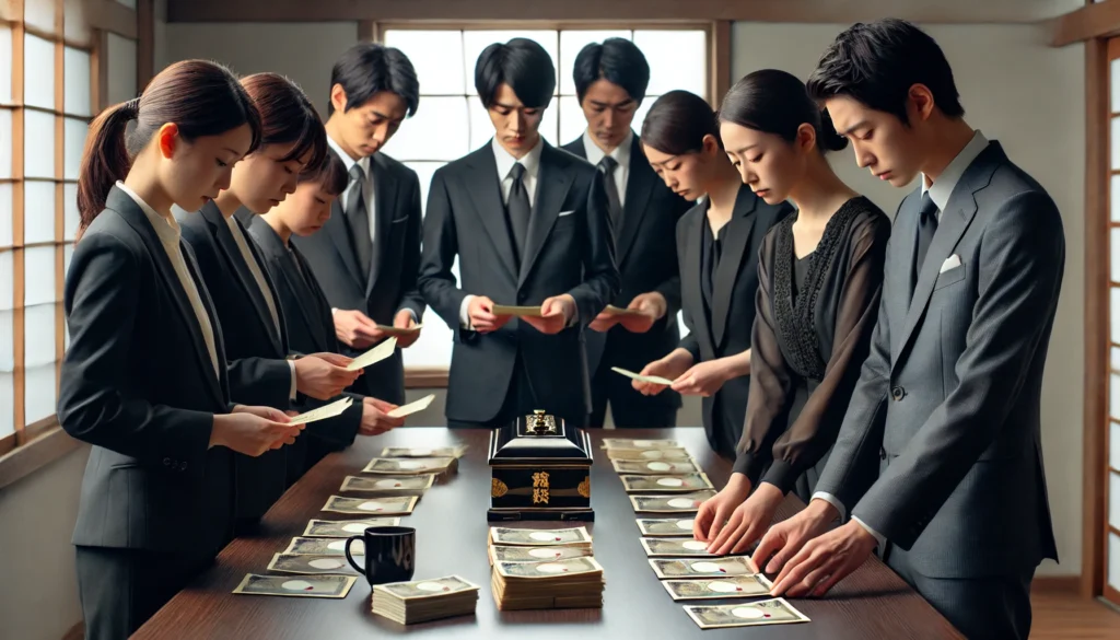 同僚の親へは3000円から5000円が一般的