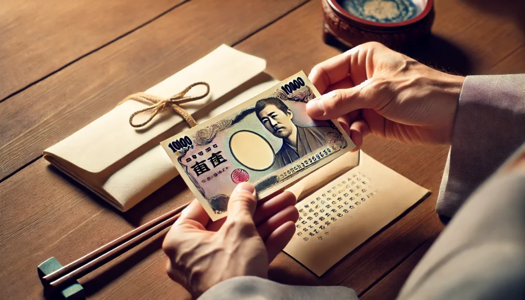 お札の向きは上下や裏表を確認