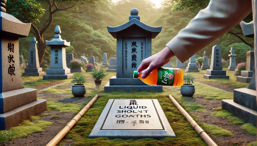 お酒やジュースを墓石にかけるのは避けるべき理由