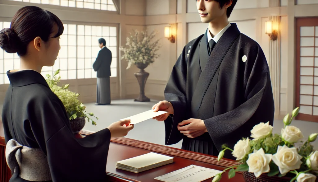 受付で香典を渡す時の言葉