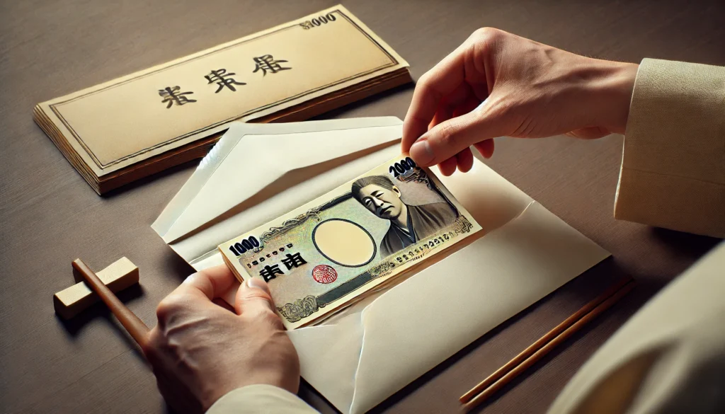 中袋ありのタイプの包み方手順