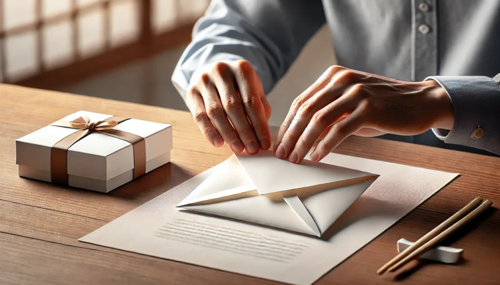 香典郵送に添える手紙の折り方とマナー