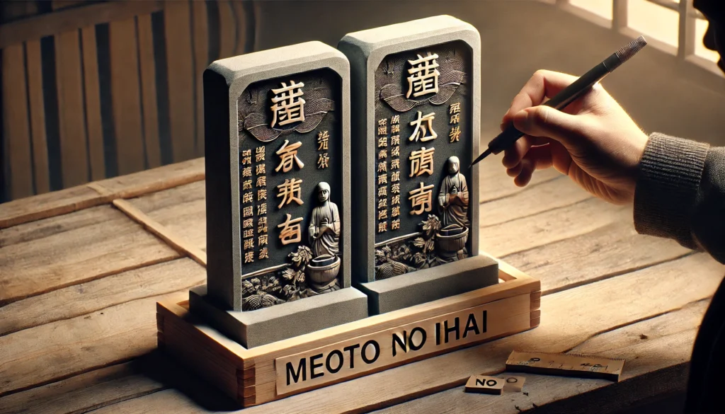 すでにある位牌への「追加彫り(追記)」の値段