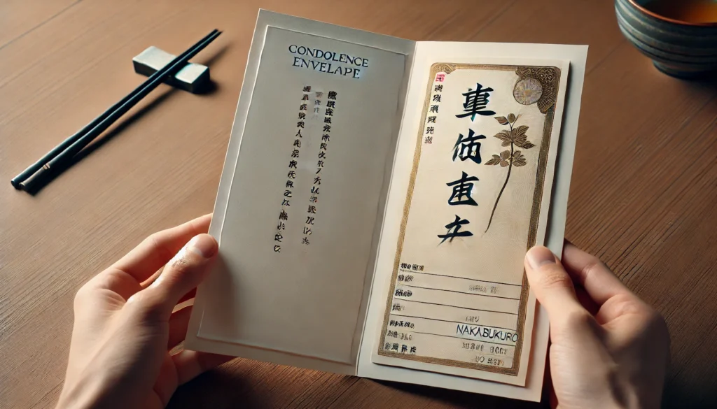 香典袋の裏の金額の書き方の正しい位置と手順