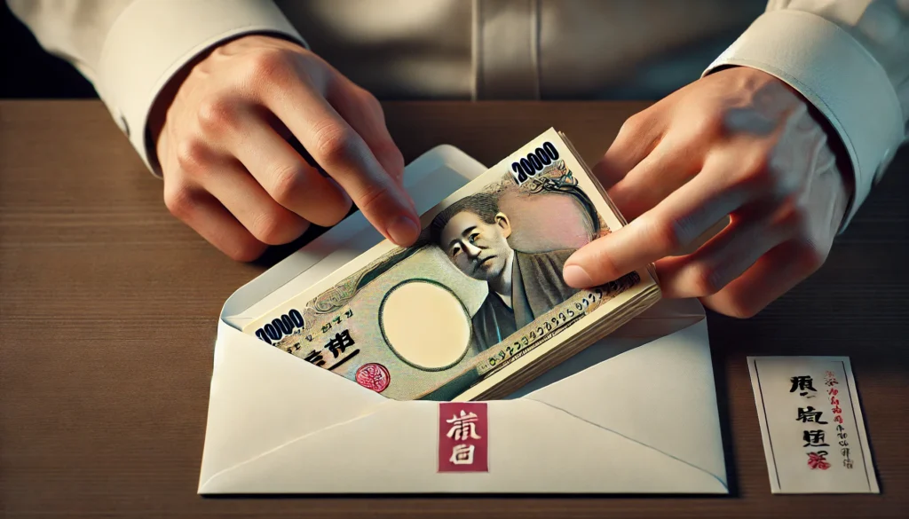 お札の向きは中袋なしでも同じ