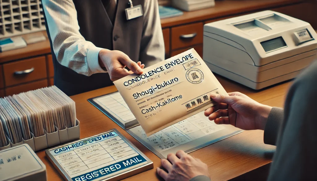 香典を郵送する現金書留の送り方と手順