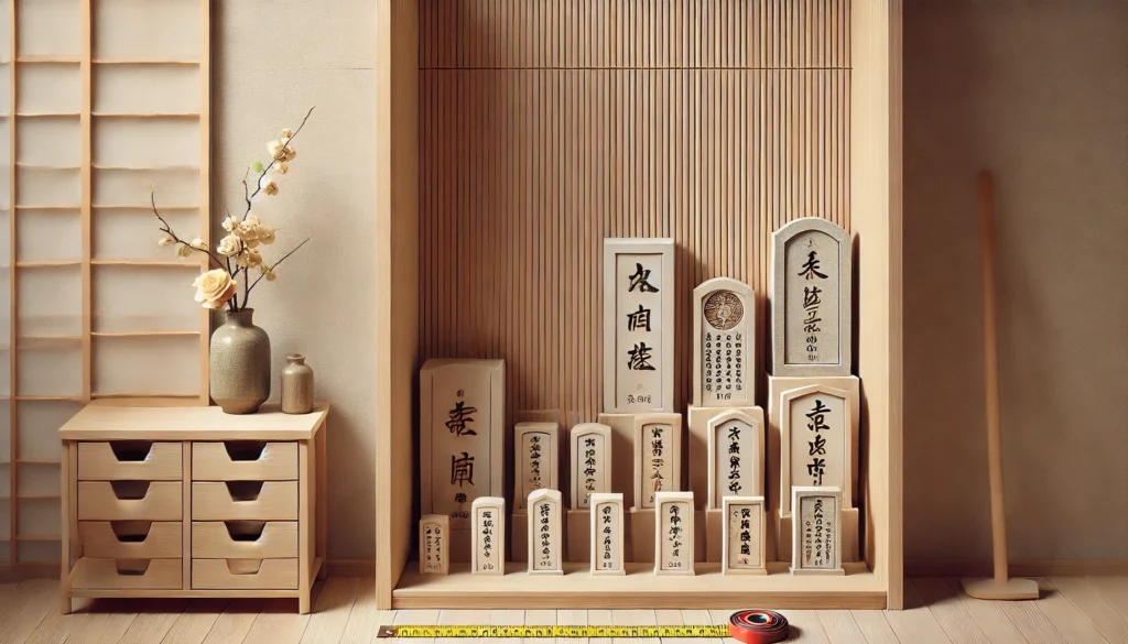 失敗しない位牌のサイズ選びのコツ