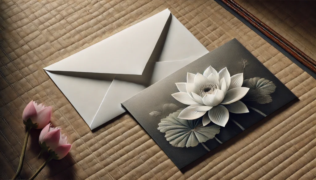 仏教以外は蓮の花の絵柄を使わない