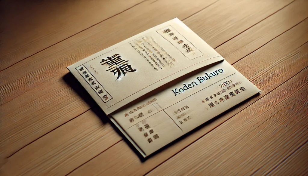 香典の内袋の書き方:表面の金額と裏面の住所・氏名