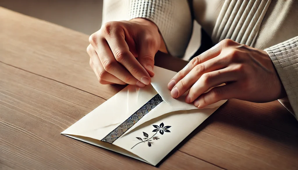 悲しみを表す香典袋の閉じ方