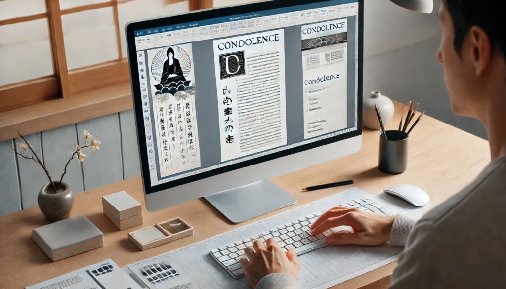 Wordで用紙サイズや縦書きを設定